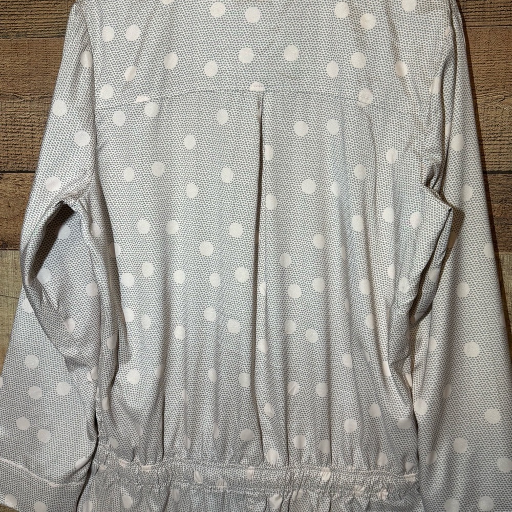 PJ SALVAGE Digity Dots Romper in Cement Women’s size XL Loungewear Pajamas - Picture 10 of 14